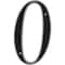 Hillman HILLMAN 6 in. Reflective Black Plastic Nail-On Number 0 1 pc, PK3 844810 - alternate 1